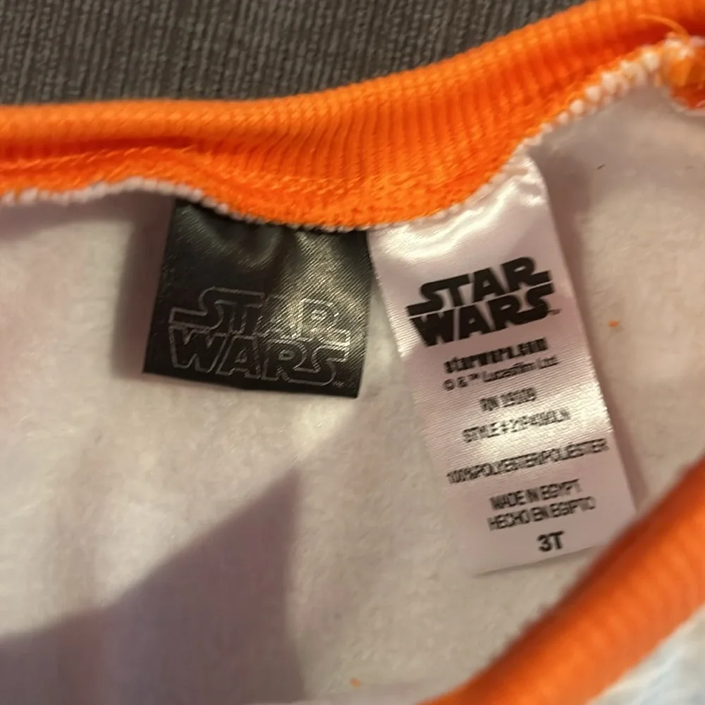 STAR WARS GROGU in Pumpkin Cozy Sweater 3T NWT - Picture 2 of 4